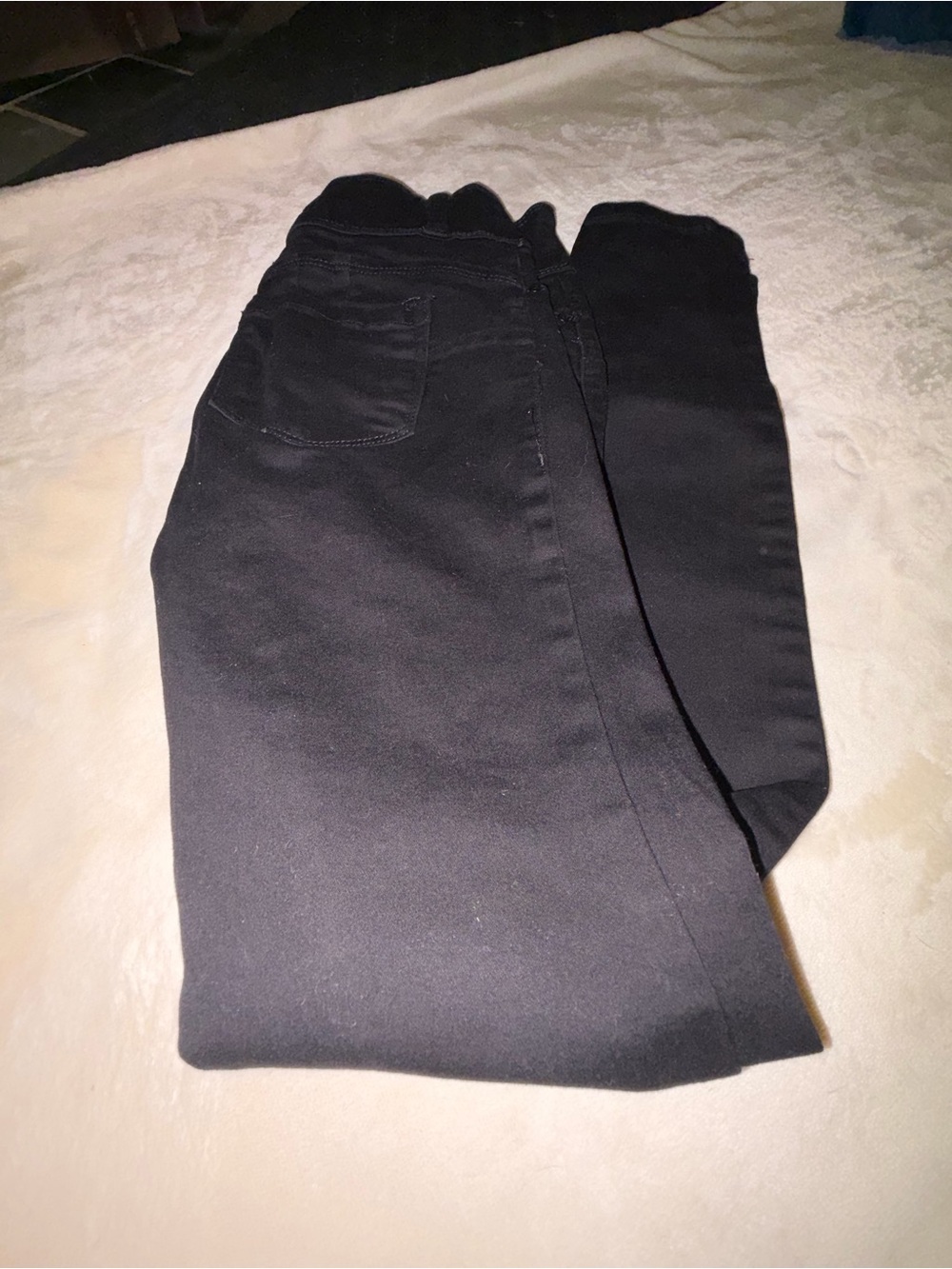 Wax Jean Black Stretch Jeggings - Slim Fit